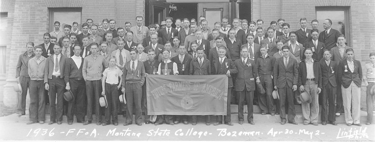 1936 FFA - Montana State College - Bozeman, Montana